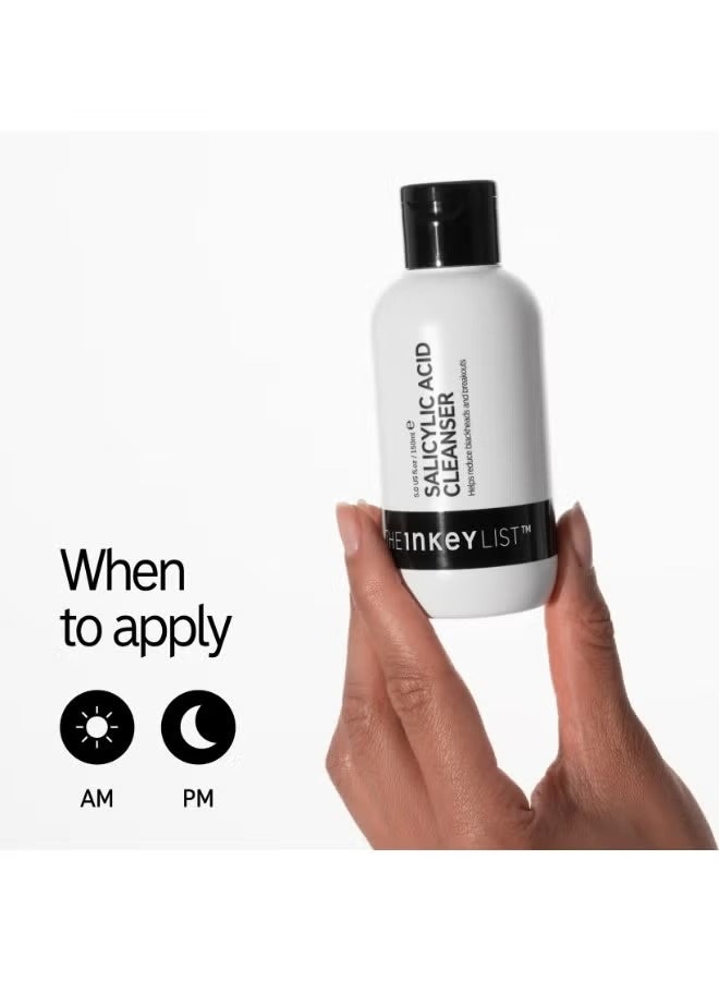 The INKEY List Salicylic Acid Cleanser 150ml - Image 5